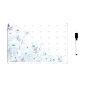 تخته وایت برد سمات مدل پلنر رو یخچالی کد 06 سایز 20×30 سانتی متر به همراه ماژیک