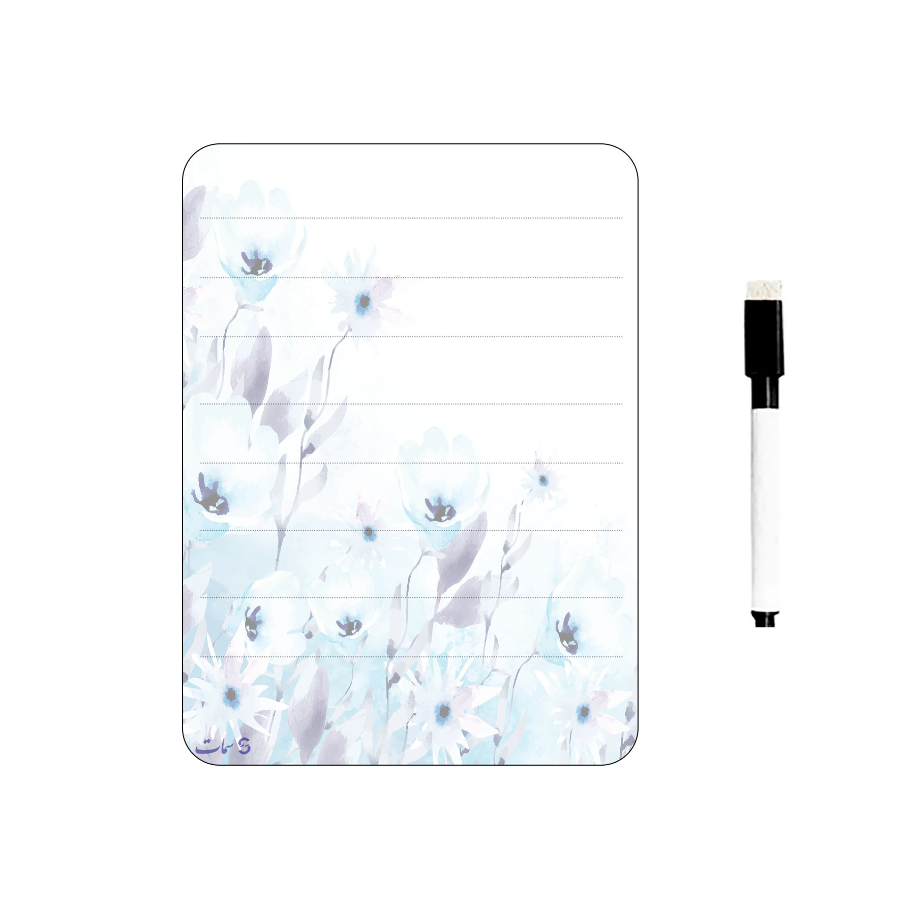 وایت برد رو یخچالی کد 06