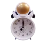 ساعت رومیزی زنگ دار طرح فضانورد خوشحال